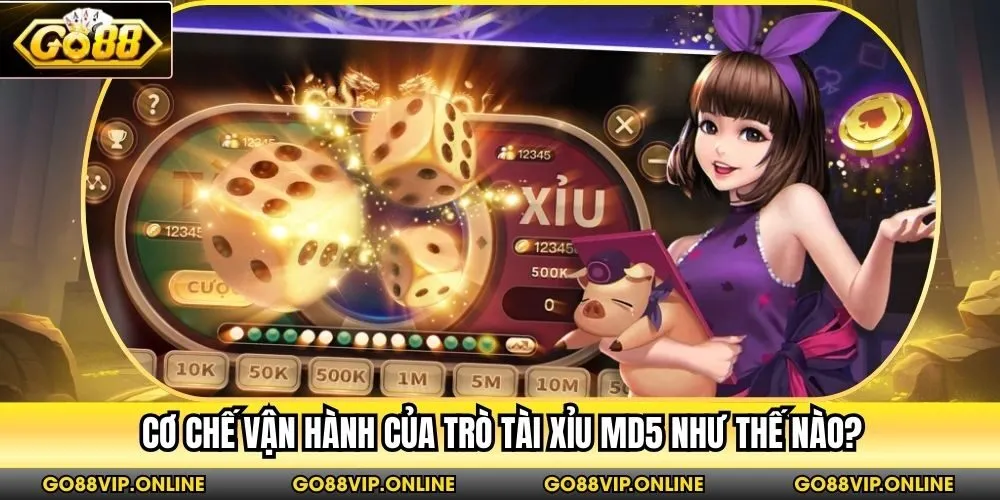 Cơ chế vận hành của trò tài xỉu MD5 như thế nào?