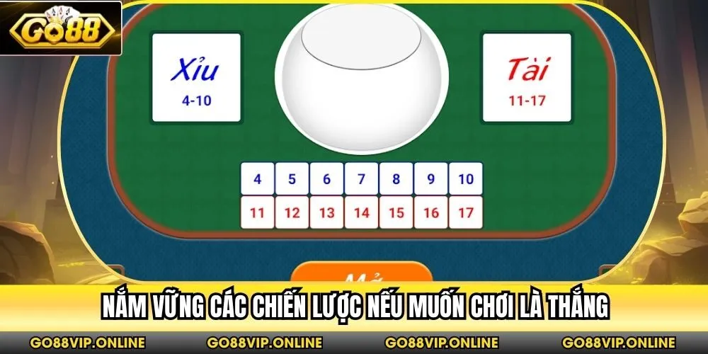 Nắm vững các chiến lược nếu muốn chơi là thắng