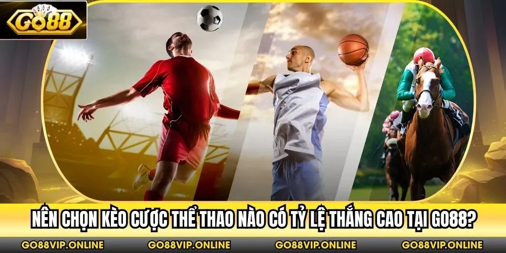 Nên chọn kèo cược thể thao nào có tỷ lệ thắng cao tại Go88?