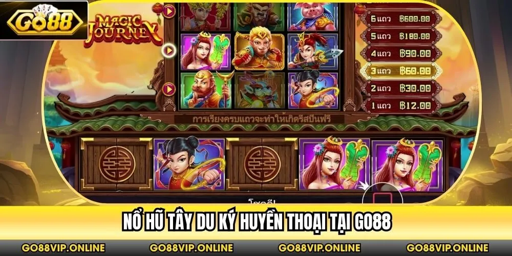 Nổ Hũ Tây Du Ký huyền thoại tại Go88